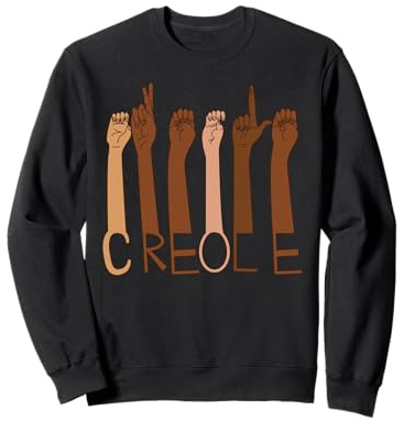 Creole Pride Diversity Inclusive Louisiana New Orleans ASL Sweatshirt