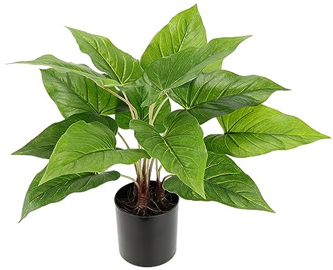 Künstliche Pothos Pflanze im Topf Anthuriumblattpflanze Efeutute Photospflanze Zimmerpflanze Deko Seidenblume Pflanzen Kunstpflanze Dekopflanze Grünpflanze Büropflanze Kunstpflanze Blattpflanze Busch