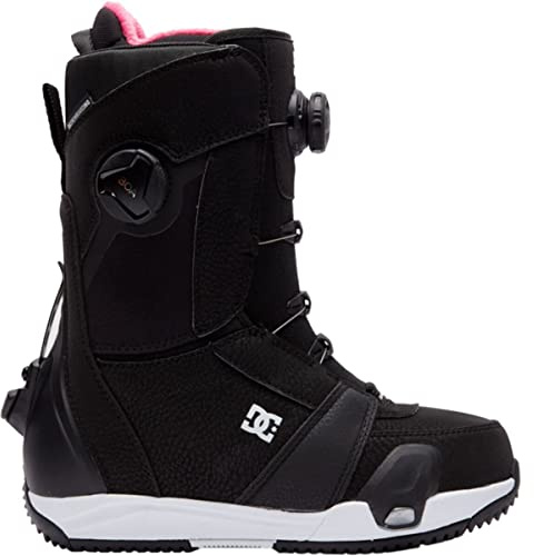 DC Step On Lotus Womens Snowboard Boots Black/White/Black 9.5