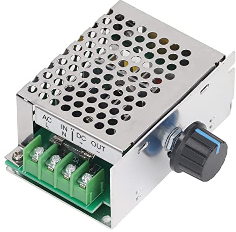 DC-Motordrehzahlregler, 10 A, PWM-Drehzahlregler, Elektrischer Bürstenmotor, Drehzahlregler, AC 220 V Eingang, DC 10 Bis 210 V Ausgang