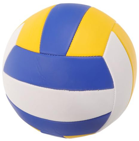 INOOMP Volleyball Für Training Und Sport Soft-hallenball Mit Maschinennähten Für Übungsball Und Volleyballspiele Auffällige Farben Für Einfachen Sichtkontakt Haltbares Material Für Indoor