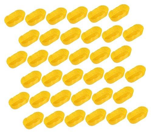 Cabilock 2000 Stk Kuchenblech papierbackform panettone tortenverpackung Cupcake-Backform Backbleche aus Papier Cupcake-Kissen Papierbecher Cupcake-Verpackungseinlagen Cupcake-Liner