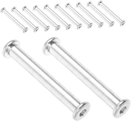 Kisangel 12 Pièces Kit de Réparation Vis à Manivelle pour Parasol de Terrasse Accessoires Robustes Résistants Aux Intempéries Compatibles Multi-modèles pour Jardin et Extérieur