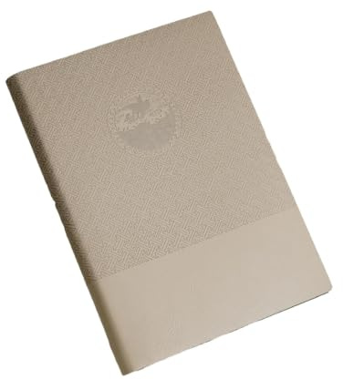 A5 förtjockat läder bok mjuk läder dagbok minutbok - [Khaki]