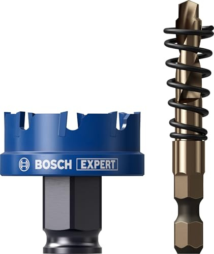 Bosch 1x EXPERT Sheet Metal Power Change Plus Lochsäge (für Edelstahlbleche, Stahlbleche, Ø 35 mm, Professional Zubehör Bohrmaschine)