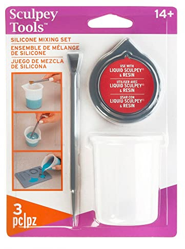 Sculpey POAS2172 Silikon-Mixbecher, Multi,
