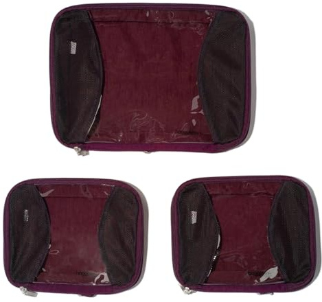 Baggallini Compression Cube 3-piece set - Lightweight Compression Packing Cubes for Travel