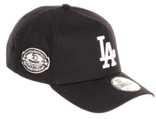 New Era Los Angeles Dodgers MLB Dogdger Stadium 50th Anniversary Sidepatch Black 9Forty A-Frame Adjustable Cap