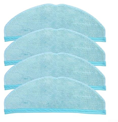 For Everybot For Q5 Replacement Mop Cloth 4 Pack Microfiber Pads for Robotic Vacuum Cleaner to Maintain Clean Floors (4 PACK)
