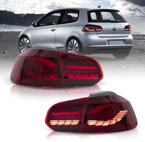 CR-Lights OLED Rückleuchten Set in rot für VW Golf?6 2008–2013
