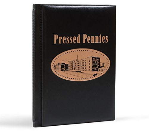 Leuchtturm 355642 Taschenalbum - Sammelalbum für 96 Pressed Pennie, Elongated Coin, Quetschie, Pressling, Souvenir-Münze