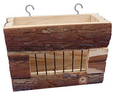 Happy Pet 100% Natur Rustikal Heuraufe – Hamster, Meerschweinchen, Kaninchen