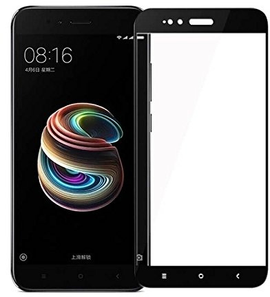 Generica - Protector de pantalla Cristal Templado Completo Xiaomi Mi 5X / Mi A1 - Negro