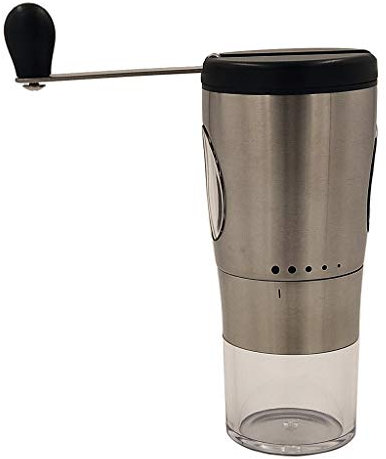 Backbayia Broyeur Réglable Grande Grain de Café Moulin à Café Manuel pour Lin,Noix, Poivre, Épices