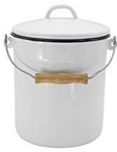 Karl Karl Mülleimer mit Deckel, weiß, 5 Liter