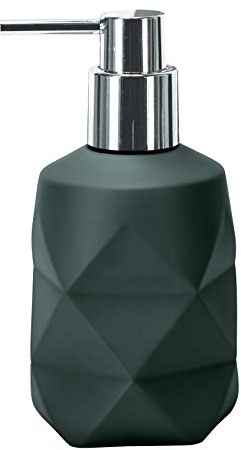Kleine Wolke 8430697854 Seifenspender Crackle, Pacific, 8 x 17 cm, Polyresin