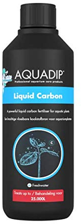 Aquadip Tratamiento fertilizante de carbón líquido de 500 ml para acuarios tropicales de agua fría