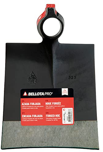 Bellota HOE320P - Azada forjada Especial para espárragos, con Sistema antigiro.