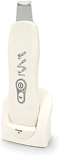QUIRUMED Peeling ultrasónico para uso doméstico, Exfoliación facial, Limpieza profunda, Ilumina el rostro, Resistente al agua, Batería de litio