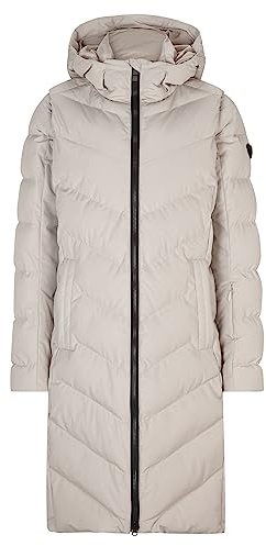 Ziener Damen Telse Winter-Mantel | warm, atmungsaktiv, wasserdicht, knielang (1er Pack)
