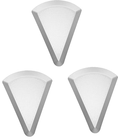 OQHAIR 5 teglie per Pizza in Acciaio Inox, Piastra Antiaderente, teglia per Pizza, teglia da Forno, Forno per Uso Domestico, teglia per Pizza a Triangolo, teglia per Pizza per Accessori d