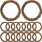 HOMSFOU 16 Pièces Couronne De Vigne Anneaux Mini Rotin Naturel Branche De Vigne Couronne Cerceau pour Bricolage Artisanat Mariage Décors De Fête De Noël