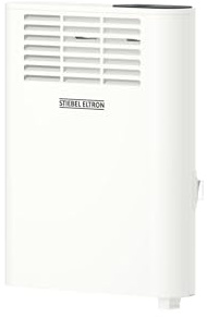 STIEBEL ELTRON 205867 CNS 500 Plus Chauffage à panneaux LCD (UK) 0,5 kW pour environ 6 m² testé TUV, écran LC, minuterie hebdomadaire, chauffage électrique à économie d'énergie, blanc, conforme au lot