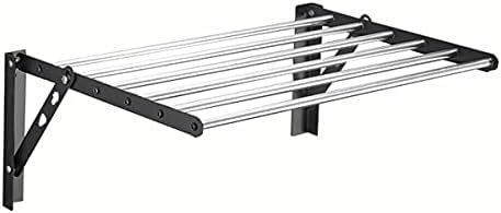 Tendedero para Ropa Tendedero Montado En La Pared Tendedero De Acero Inoxidable Resistente Montado En La Pared Plegable Ajustable Plegable Ahorro De Espacio Interior O Exterior,60cm,Picturesque234