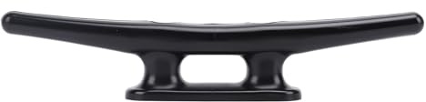 Tbest Bootsklampe, Bootsklampe, Schwarzes Nylon, Starke Zugfestigkeit, Dockklampe für Marinedeck, Nautische Dekoration (200mm)