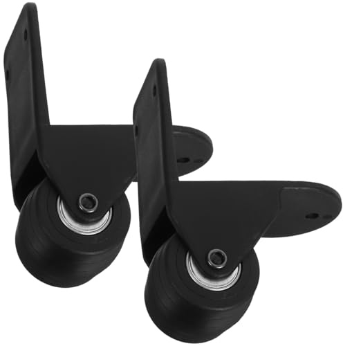 Ciieeo Rueda Giratoria Para Maleta Reemplazo De Ruedas De Maleta Repuesto De Reparación Para Equipaje Con Rodamientos Dobles Instalación Fácil 4.29X3.14X1.85 in 2 Ruedas