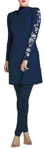NaLatia Dezente muslimische Bademode für Frauen und Mädchen, Schwimmanzug (Hijab/Burkini), Damen 2025 Neu