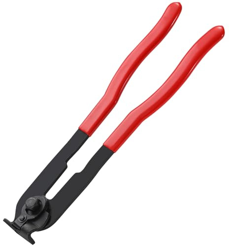 Greluma 1 Pièce Pince de serrage pour soufflet de cardan, outil de sertissage de soufflet de cardan à oreille, outil de cerclage de joint pour la plupart des voitures