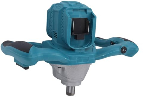 Hamwesh Tarière électrique sans Fil, 6 Vitesses Réglables, Tarière Réversible à Torsion de 1200 Nm, de Terre avec Poignée Ergonomique pour le Forage du Sol, le Brise-glace et le Creusement