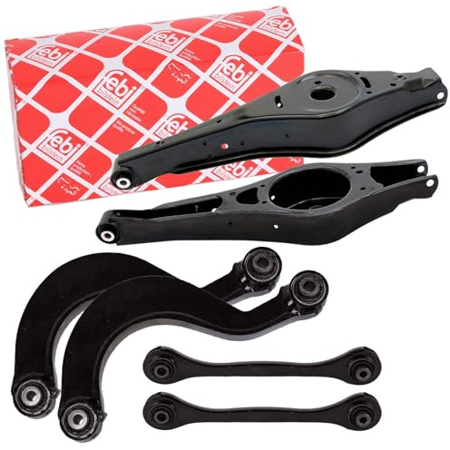 6x Febi Querlenker hinten | 34884 + 32453 + 32956 + 32957 für 1T1 2 Golf 5 6 Passat 3C A3