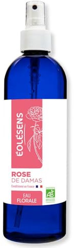 Eolesens Eau Florale Rose de Damas Bio Peaux Sèches 500ml