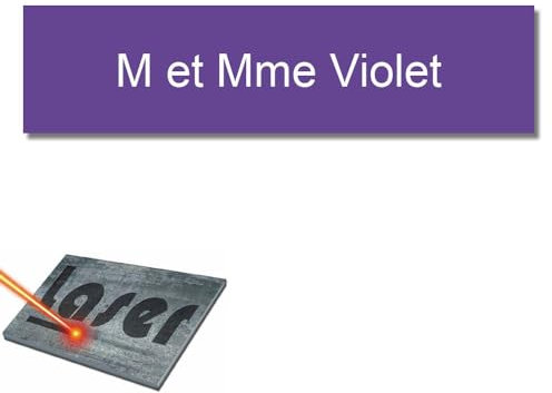 Mygoodprice - Placa para buzón autoadhesiva y personalizable de 10 x 2,5 cm, 1-3 líneas