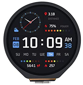 RP2040 MCU Board with 1.28 Inch Round Touch LCD Display Module 240 x 240 Resolution 65K RGB Colours IPS Screen Based on Raspberry Pi RP2040,Accelerometer And Gyroscope Sensor,USB Type-C Connector