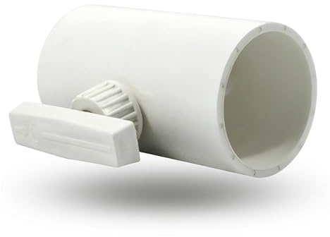 SSIMOO HVAC Valve Air Duct Valve ABS Plastic Gas Valve Air Damper 75 110 160 200mm for Ventilation Pipe Gas Volume Flow Rate Regulate Kindly (Size : 160mm)