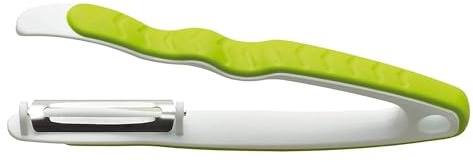 Stone&Stone Pela asperges professionnelle en acier inoxydable, éplucheur pour asperges vertes et blanches, lame aiguisée anti-rouille, poignée ergonomique antidérapante, outil de cuisine pour légumes