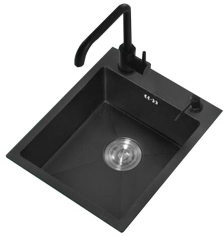 Mini-Einzelbecken-Spüle Für Die Küche Hotelzimmer-Barwaschbecken Waschbecken In Wohnungsgröße Mit Wasserhahn Handwaschbecken Kompaktes Badezimmerwaschbecken Platzsparend(45 * 32cm)