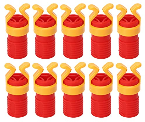 10 Pz Portavite Morsetto Abs Universale Anti Invecchiamento Vite Manicotto di Fissaggio per Rivetti Strumento per la Lavorazione del Legno, Comodo Set Include Portavite Morsetto