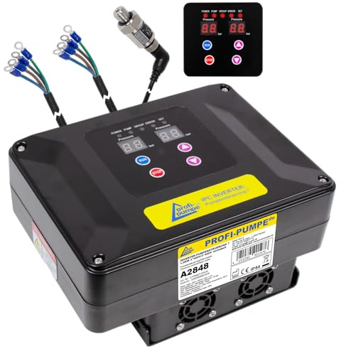 CONTROLLORE POMPA CON INVERTER PRESSOSTATO cablato Pressostato Controller automatico Monitor di flusso per pompa acqua sanitaria pompa da pozzo (controllo pompa INVERTER 7-1.5KW 3 * 400V/3 * 400V)