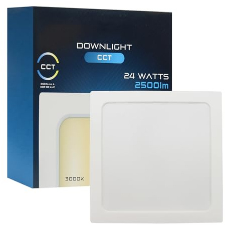 Maxled, Light is Led! 24W Square Recessed Ceiling Flat Panel Down Light Ultra Slim Lamp 2500ml Warm White 3000K Neutral 4000K Cool 6500K Spotlights for Kitchen Dining Living Room Office No Dimmable