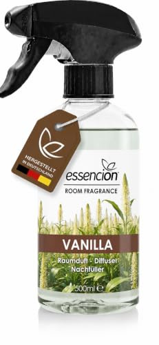 essencion Vanilla Raumspray – 500ml – In 14 verlockenden Düften erhältlich (Vanilla Raumspray 500ml)