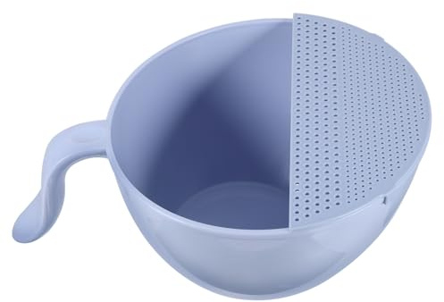 Cabilock Colador De Arroz Multifunción Para Cocina Cesta De Filtro De Arroz Colador De Ranura Fina Tamiz De Para Preparar La Cocina