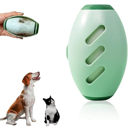 Reusable Lint Roller, Lint Roller for Clothes, Reusable Lint Roller for Clothes, Washable Lint Roller, Sticky Roller, Dog Pet Cat Hair Removal Tool for Clothes Rug Furniture Couch Car (Green)
