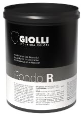 GIOLLI Fondo R - Sous-couche Structurée Pour Peintures Intérieures Décoratives Blanc 1l (1 Litre)