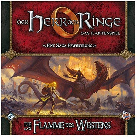 Asmodee Herr der Ringe: LCG - Die Flamme des Westens, Erweiterung, Kartenspiel, Deckbau, Deutsch