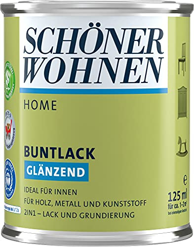 DurAcryl Buntlack Rubinrot 125 ml RAL 3003 Glänzend Schöner Wohnen