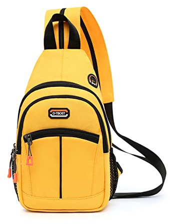 FANDARE Unisex Brusttasche Sling Bag Schulrucksack Sporttasche Herren Damen Schulranzen Umhängetaschen Crossover Rucksack Schultertasche für Outdoor Reisen Camping Wanderrucksäcke Daypacks